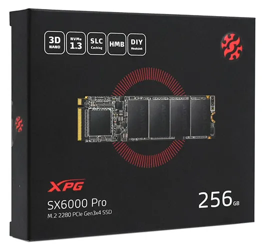 SSD накопитель 256GB ADATA XPG ASX6000LNP-256GT-C