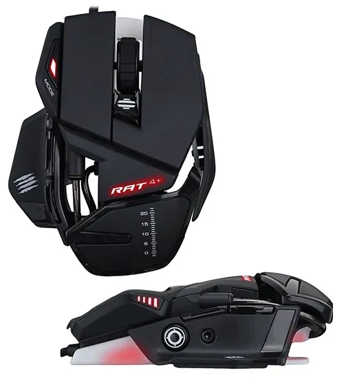 Мышь Mad Catz  R.A.T. 4+ black