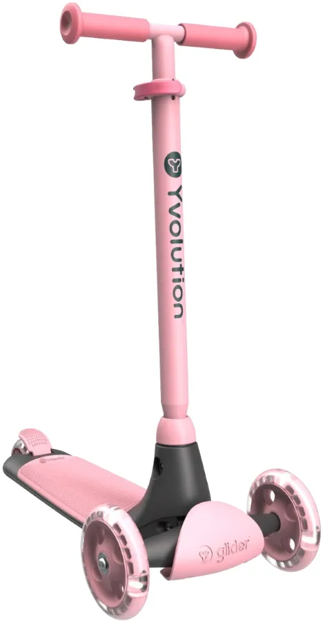 Самокат Yvolution YGlider KIWI Розовый