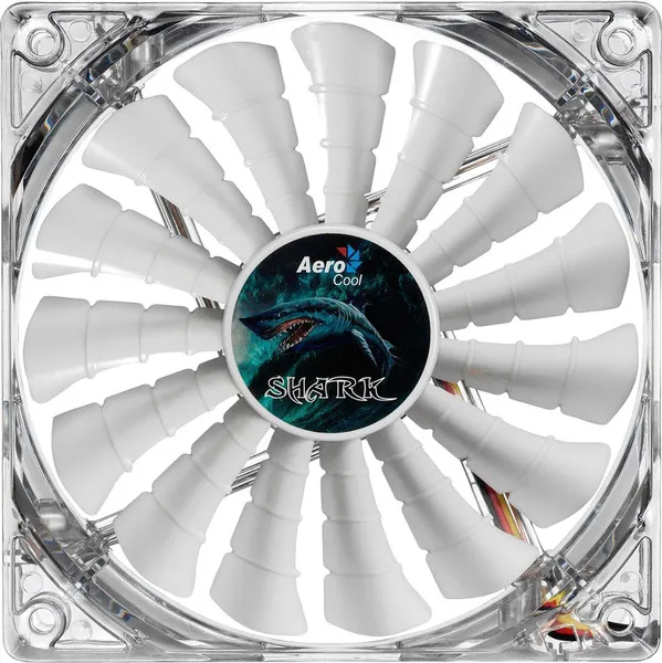 Кулер для кейса AeroCool SHARK fan Great White Edition