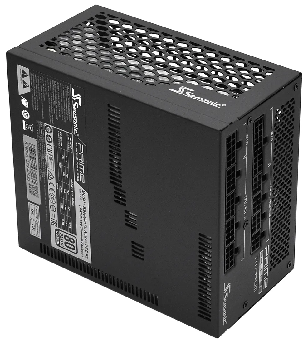 Блок питания Seasonic Prime Titanium 600W