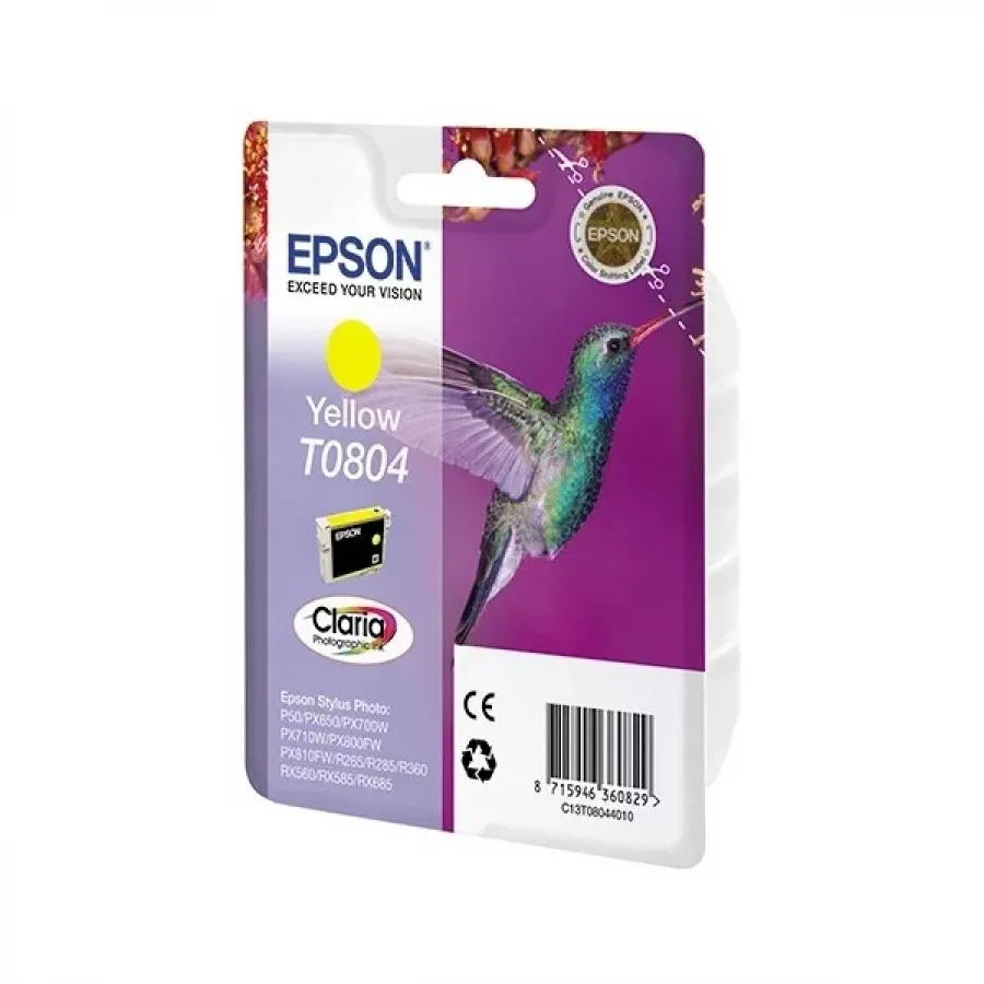 Картридж Epson C13T08044011 P50 PX660 желтый