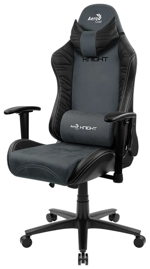 Игровое компьютерное кресло Aerocool KNIGHT Steel Blue