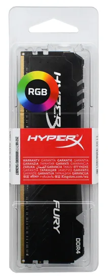 Оперативная память 16 GB Kingston HyperX Fury RGB HX424C15FB3A/16