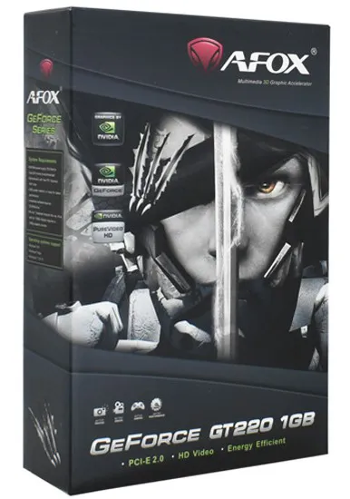 Видеокарта 1 GB Afox GT 220 AF220-1024D3L2