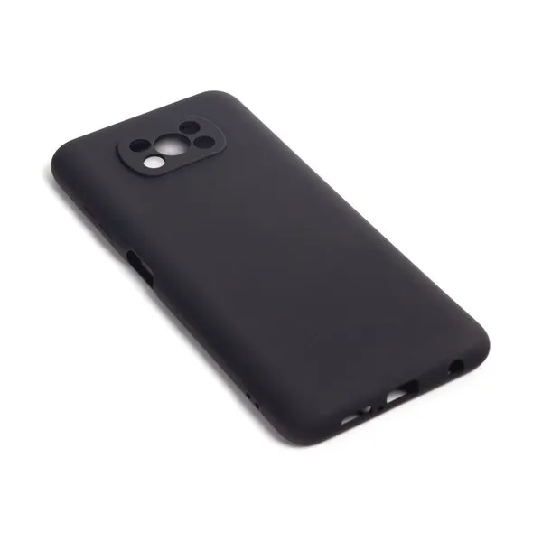 Чехол для телефона X-Game XG-HS41 для POCO X3/X3 Pro Силиконовый Чёрный