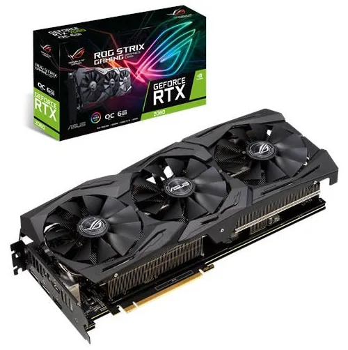 Видеокарта 6GB ASUS RTX2060 OC GAMING ROG-STRIX-RTX2060-O6G-GAMING