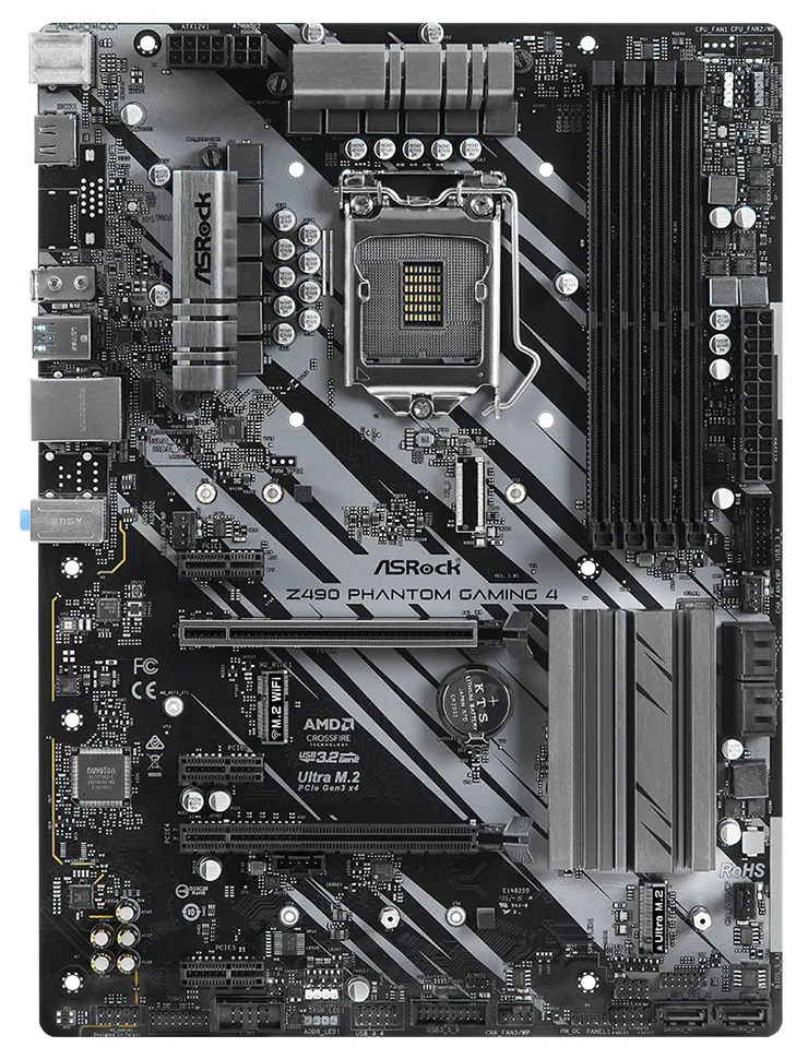 Материнская плата ASRock Z490 PHANTOM GAMING 4