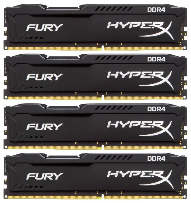 Оперативная память 32 GB kit Kingston HyperX Fury HX426C15FBK4/32