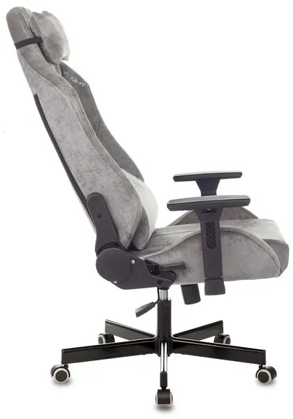Игровое компьютерное кресло Knight N1 Fabric Light-19 серый