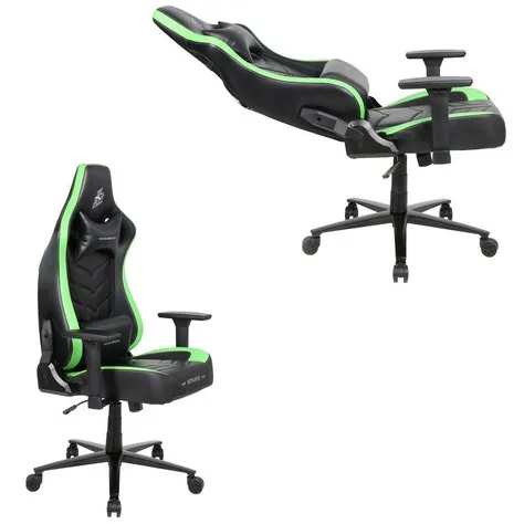 Игровое компьютерное кресло 1stPlayer DK1 Pro Black/Green