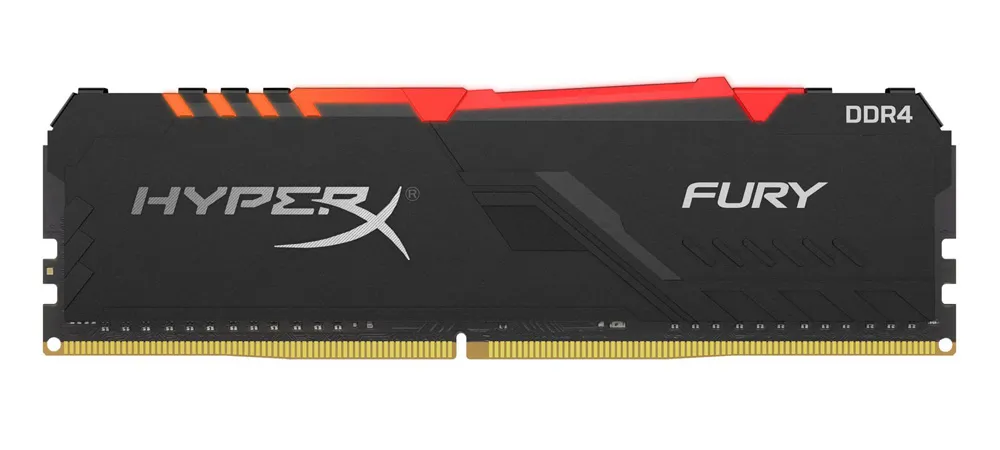 Оперативная память 8 GB Kingston HyperX Fury RGB HX424C15FB3A/8