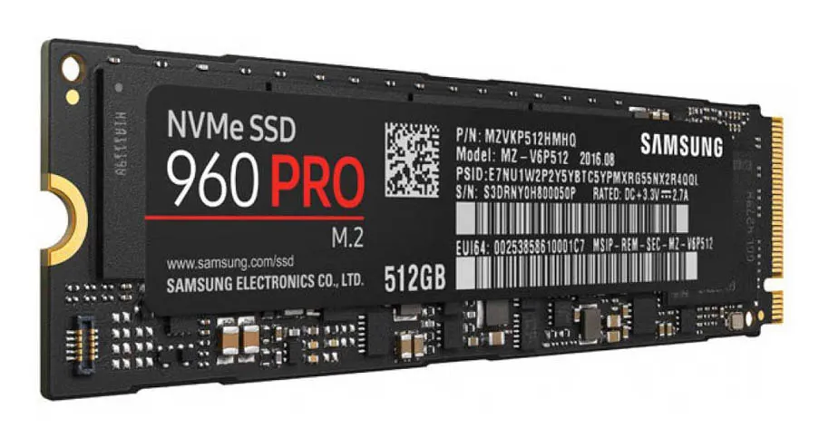 SSD накопитель Samsung 960 PRO 512GB