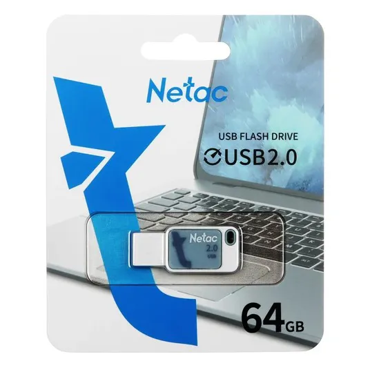 USB-накопитель Netac NT03UA31N-064G-20BL