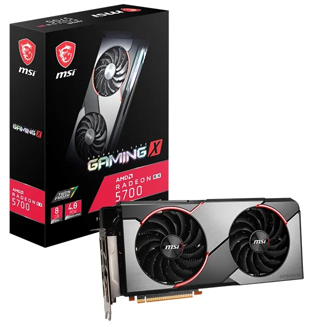 Видеокарта 8 GB MSI AMD RX 5700 GAMING X