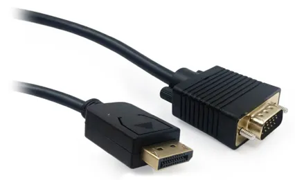 Кабель SVGA, DisplayPort to D-Sub (VGA), 5m, Cablexpert CCP-DPM-VGAM-5M