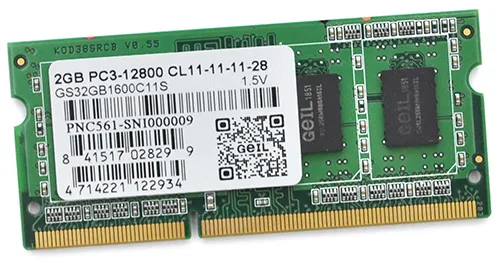Оперативная память 2 GB Geil GS32GB1600C11S