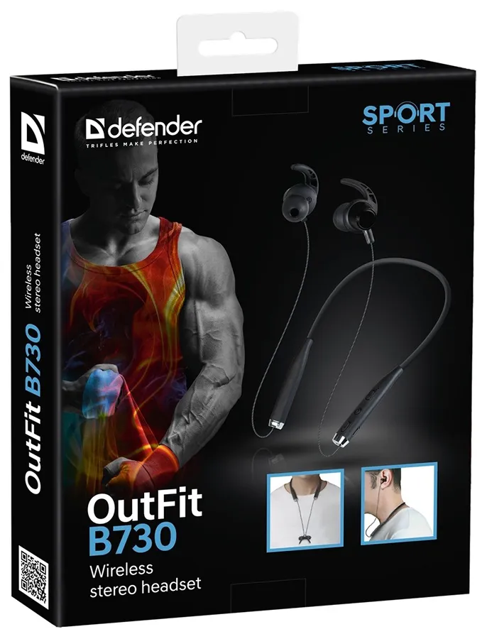 Наушники Defender OutFit B730 Черный