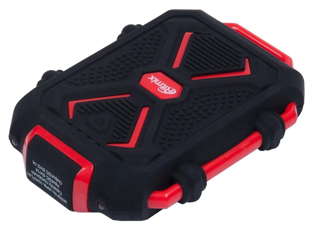 Внешний аккумулятор Ritmix RPB-10407LST Чёрно-красный
