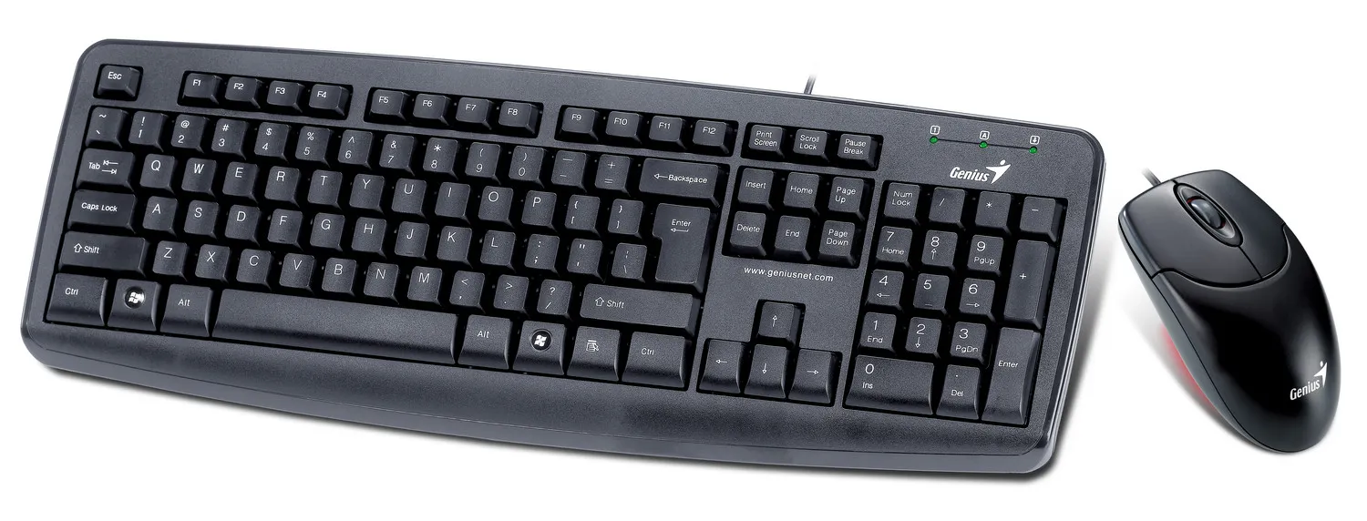 Клавиатура Genius KM-110X KB110X+NS120