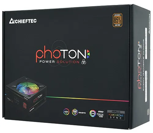 Блок питания ATX 750W Chieftec Photon CTG-750C-RGB