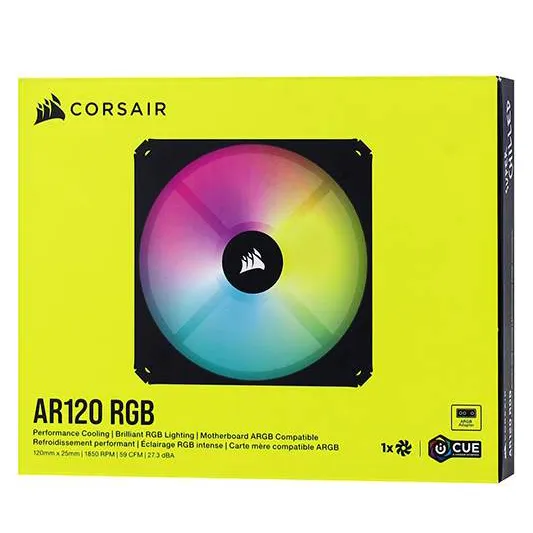 Кулер для корпуса Corsair iCUE AR120 Digital RGB CO-9050166-WW