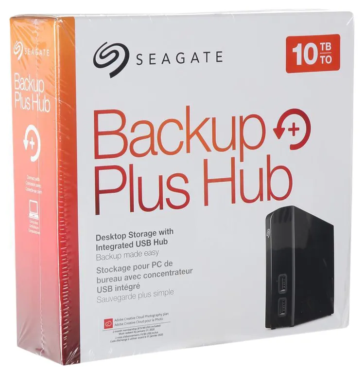Внешний жесткий диск 10 TB Seagate Backup Plus Desktop STEL10000400