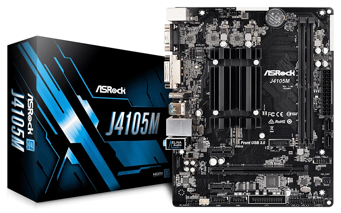 Материнская плата ASRock J4105M