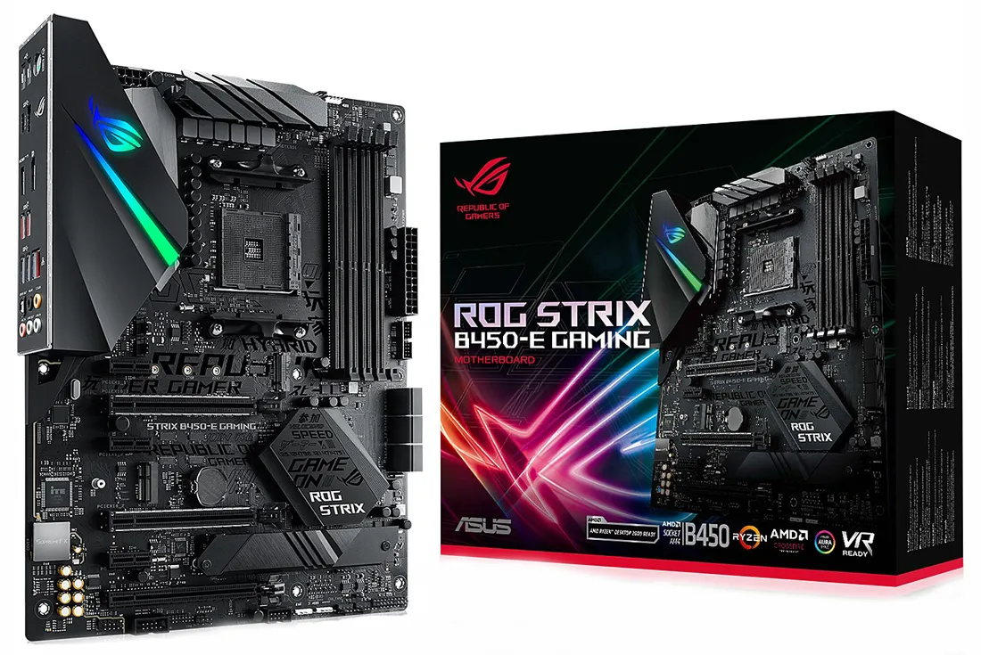 Материнская плата Asus ROG STRIX B450-E GAMING