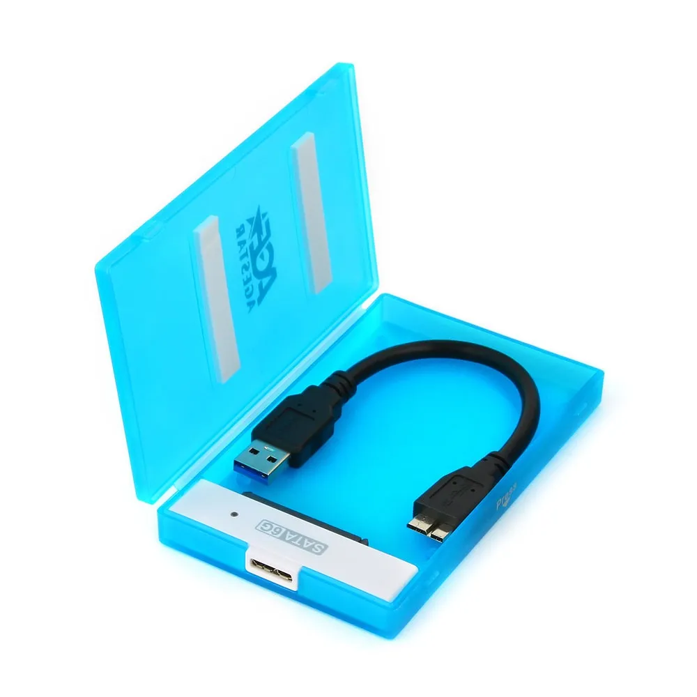Внешний корпус для HDD Agestar 3UBCP1-6G Голубой