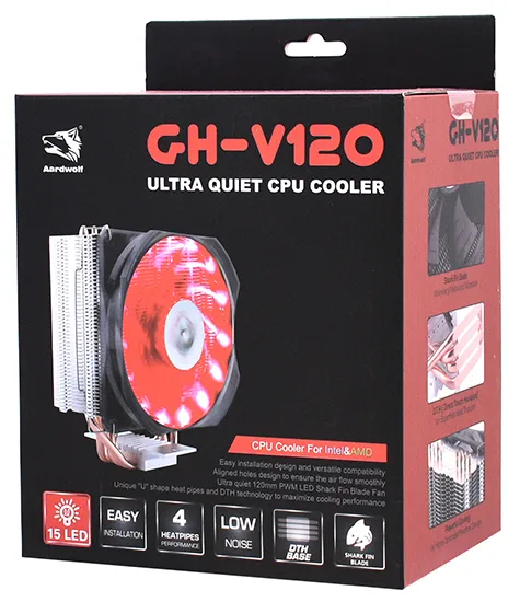 Кулер для CPU Aardwolf GH-V120