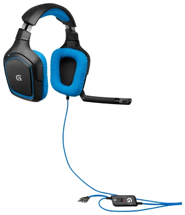 Наушники-гарнитура Logitech Headset G430 Комбинированный