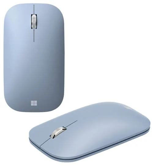 Мышь беспроводная Microsoft Modern Mobile KTF-00039 light blue
