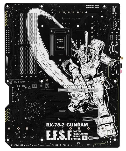 Материнская плата ASUS Z590 WIFI GUNDAM EDITION
