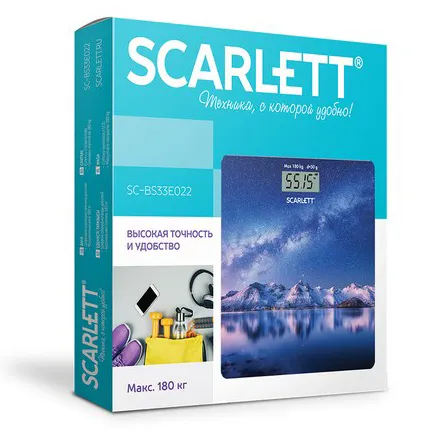 Весы напольные Scarlett SC-BS33E022
