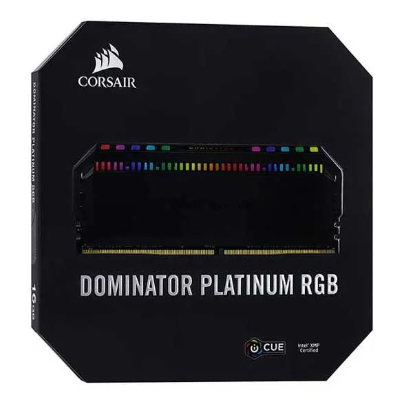 Оперативная память 16 GB kit Corsair Dominator Platinum RGB CMT16GX4M2D3600C18