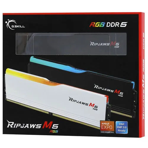 Оперативная память 48 GB kit G.Skill RipJaws M5 RGB F5-5200J4040A24GX2-RM5RK
