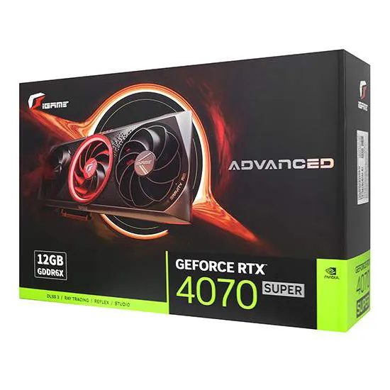 Видеокарта 12 GB iGame RTX 4070 SUPER Advanced OC 12GB-V