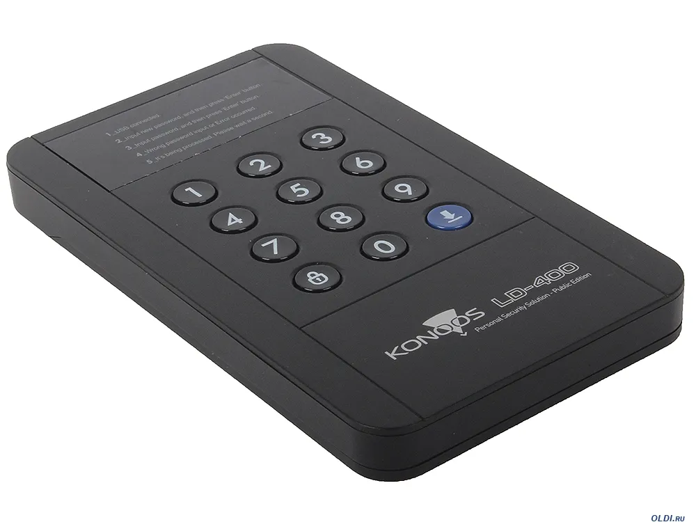 Внешний кейс HDD External 2,5" Konoos LD-400