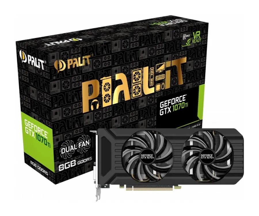 Видеокарта PALIT GTX1070Ti DUAL NE5107T015P2-1043D 8GB
