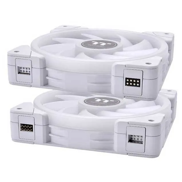 Кулер для корпуса Thermaltake SWAFAN EX12 RGB PC Cooling Fan White (3-Fan Pack)