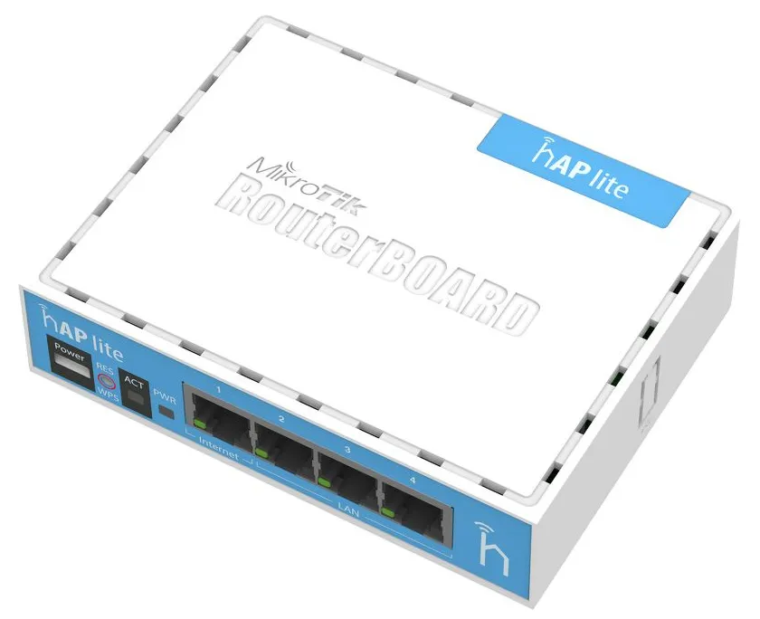 Маршрутизатор MikroTik RB941-2nD hAP lite