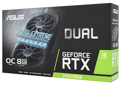 Видеокарта 8 Gb ASUS DUAL RTX 2060 Super DUAL-RTX2060S-A8G-EVO