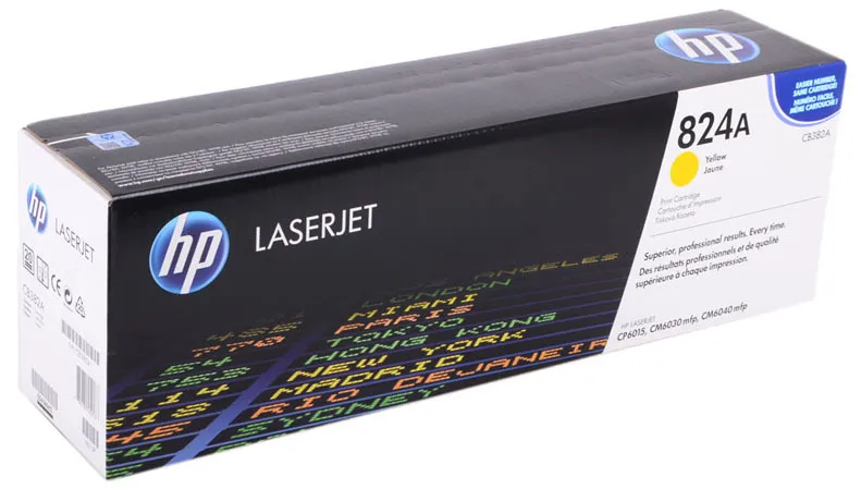 Картридж HP CB382A Yellow