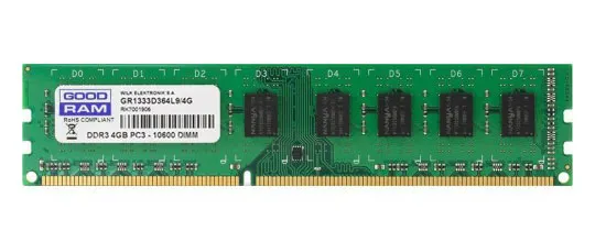 Оперативная память 4Gb GOODRAM GR1333D364L9S/4G