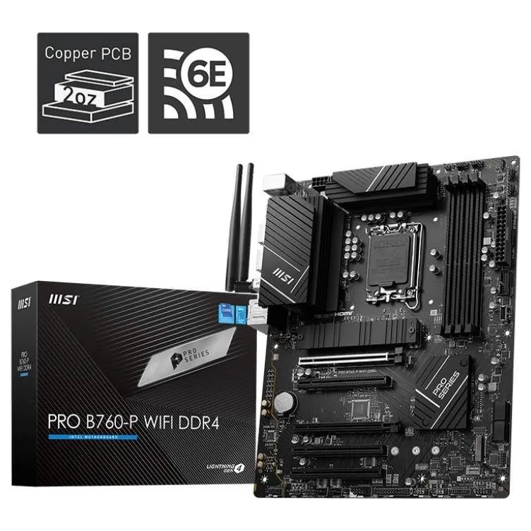 Материнская плата MSI PRO B760-P WIFI D4