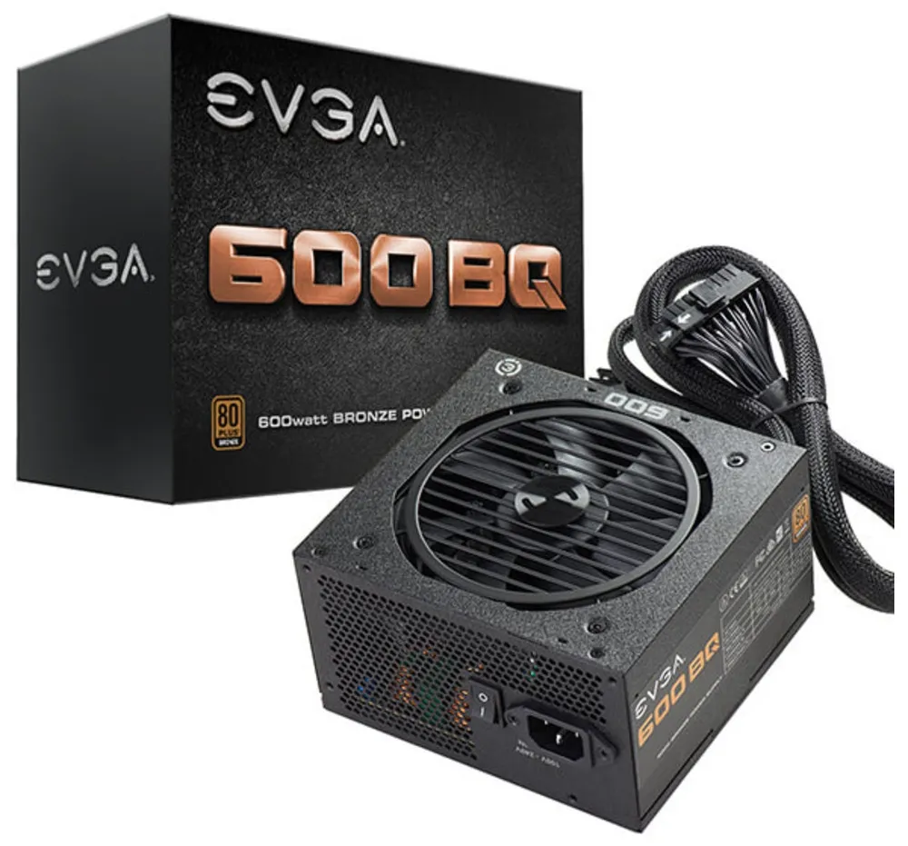 Блок питания EVGA 600 BQ 600W 110-BQ-0600-K2