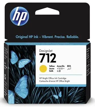 Картридж HP 712 3ED69A Yellow Ink