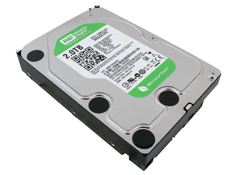 Жесткий диск 2000ГБ WD Green WD20EZRX