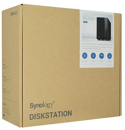 Сетевой накопитель NAS Synology DiskStation DS220+